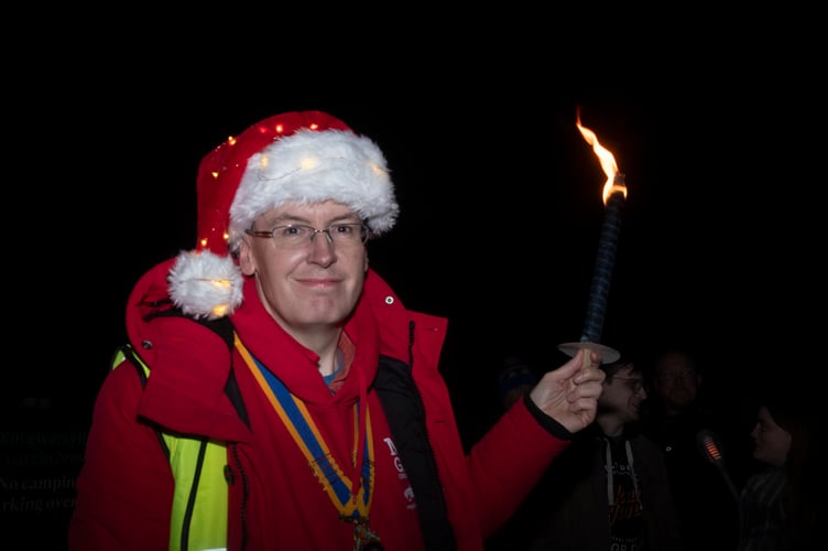Chepstow Rotary president Guy Wilson