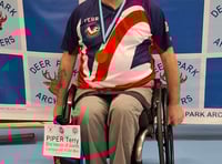 Blind archer sets new British record