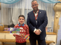 Forest pupils win Christmas card contest