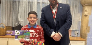 Forest pupils win Christmas card contest