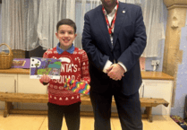 Forest pupils dazzle in Christmas card competition