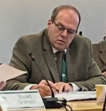 Cllr Burford at standards panel