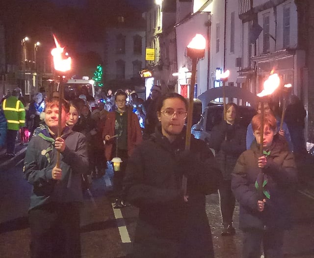 Torchlight Parade lights up with Christmas spirit