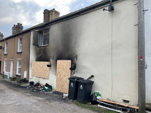 Family pet perished in Christmas day blaze