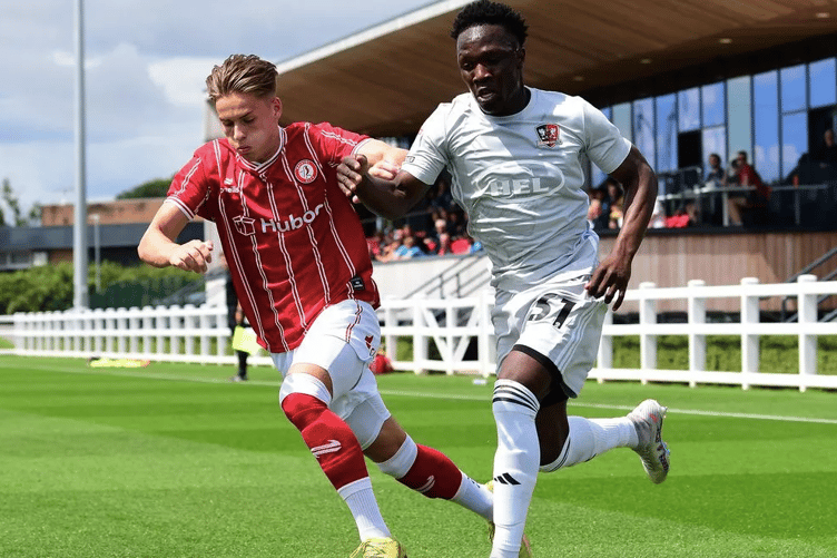 New Cinderford Town signing Harry Leeson, a former Wales youth international, who has joined the Foresters from Bishops Cleeve.