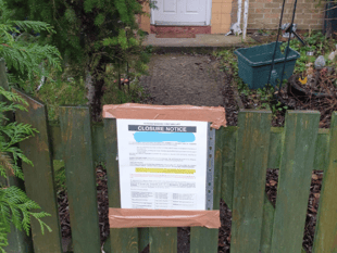 Ruardean property partial closure order