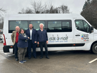 MP praises Lydney Dial-a-Ride's vital role