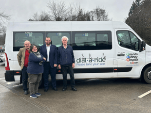MP praises Lydney Dial-a-Ride's vital role
