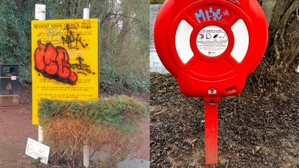 Bridge Taggers Police investigate as town plagued by graffiti taggers | theforester.co.uk