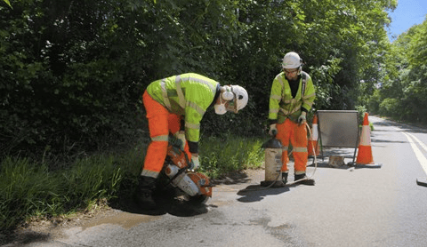Report potholes in Forest of Dean