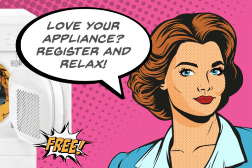 Householders are being encouraged to register household appliances to help reduce the risk of fires and other safety incidents.