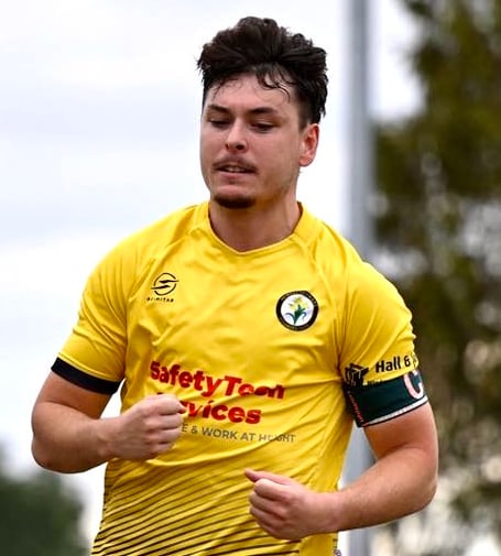 Dylan Hart fired a hat-trick for Newent Town