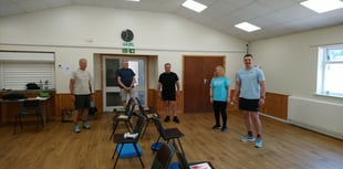 Mitcheldean resident's 90th birthday at community class