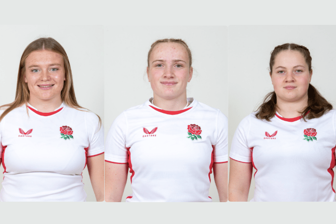 GLOUCESTER-HARTPURY: Molly Bunker, Lucy Simpson and Ellie Wilson were part of England U21 Women’s training camp last week.