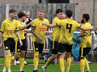 Newent's 4-0 win boosts play-off hopes