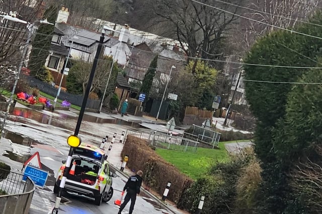 Flooding in Monmouth closes roads