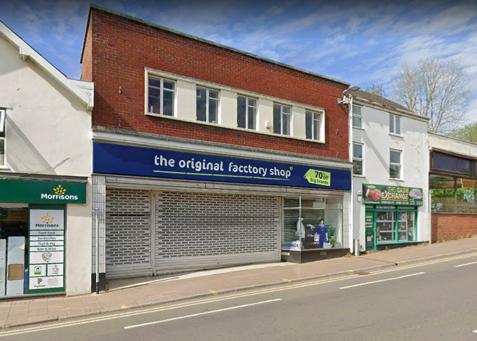 The Original Factory Shop on Newerne Street in Lydney, which will continue trading despite the retailer entering administration.