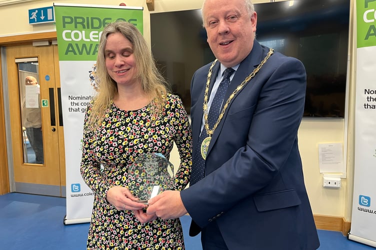 Lou Beardd established a comomunity kitchen at Coleford Baptist Church.