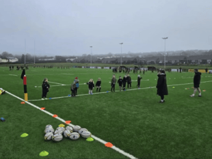 Cinderford RFC's historic day with 150 players