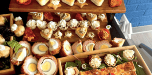 Caption Catering's bespoke cakes and meals