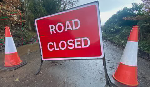 Forest of Dean's April road disruptions