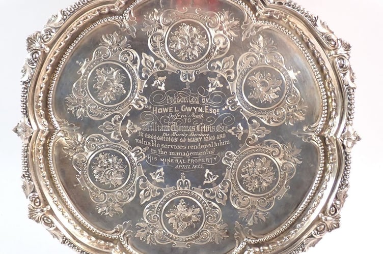 Victorian Silver Salver