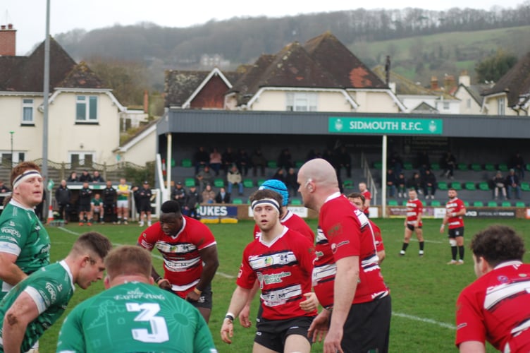 Harvey Heaven was outstanding for Lydney. Picture: Roger Pike.