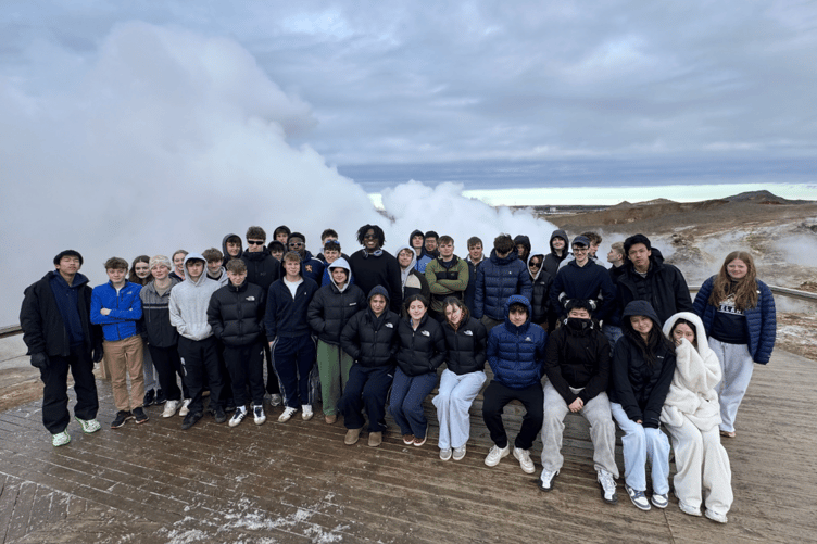 Students were blown away by their trip to Iceland