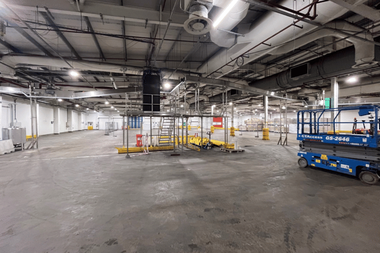 Clearance of the old factory lines is underway at SBF GB&I’s Coleford site, marking the first step in the installation of the new £25 million “Apollo 5” line.