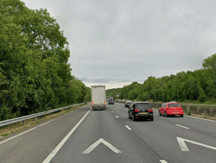 M5 delayed after crash in Gloucestershire