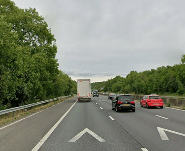 M5 delayed after crash in Gloucestershire