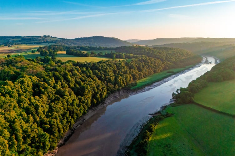 The River Wye in the Forest of Dean, one of the waterways covered by a new council charter aimed at safeguarding rivers from pollution and protecting wildlife for future generations.