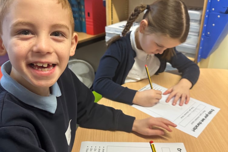 Pupils were invited to create a character for a book.