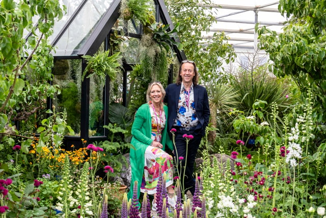 Garden designer prepares for Chelsea