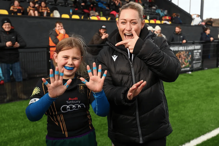 Natasha Hunt returned to the Forest of Dean for the inaugural Mo Hunt Cup at Bell Sports & Rugby Park.