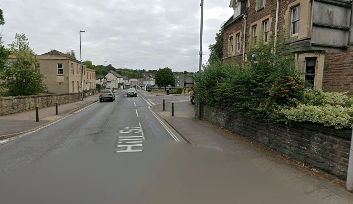 Fire at commercial property blocks route through Lydney