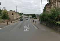 Fire at commercial property blocks route through Lydney
