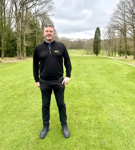 Harry Barr won the fourth winter stableford at Ross GC