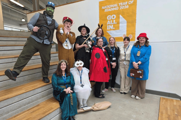 Monmouth Comprehensive School celebrate World Book Day 2026.