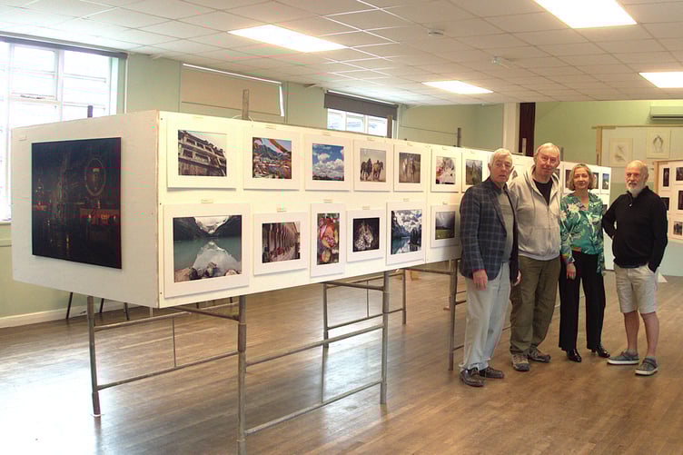 Local photographers Andrew MacBean, Alan Waterman, Chris Bowman and Rowan Jones hosted a photography exhibition in Clearwell which attracted around 130 visitors.