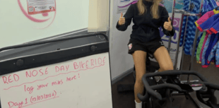 Cinderford joins Red Nose Day cycling