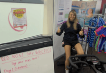 Cinderford pedals for Red Nose Day