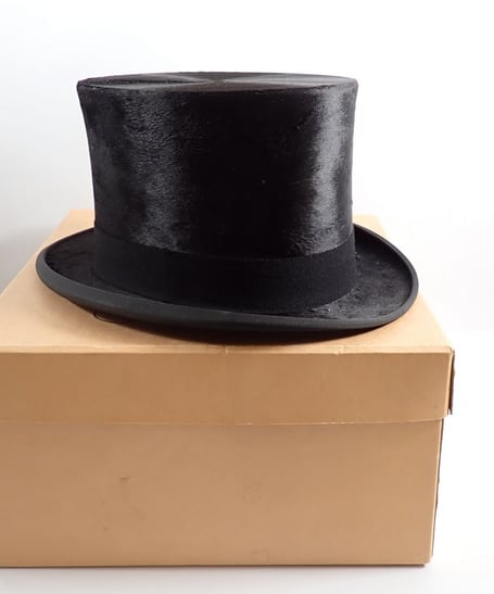 An immaculate top hat