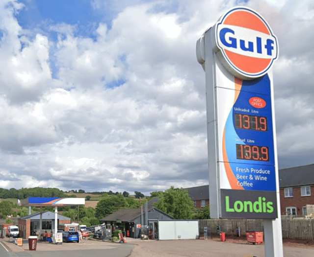 Man charged with armed robbery at Lea Garage on A40