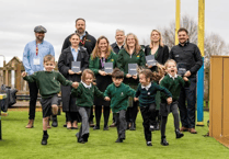 Bellway revamps school grounds in Lydney