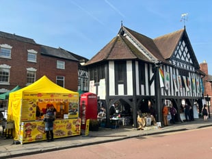 Newent welcomes spring at annual fayre