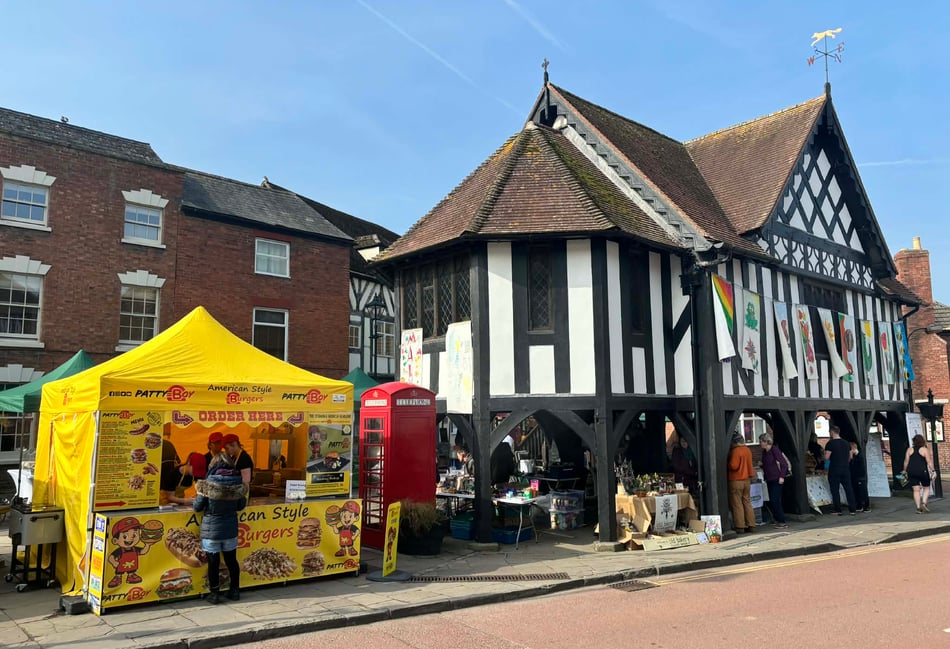 Newent welcomes spring at annual fayre