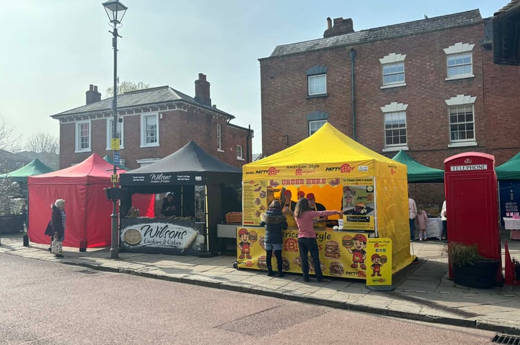 Food and drink tents served up a wide range of refreshments for visitors across the day.