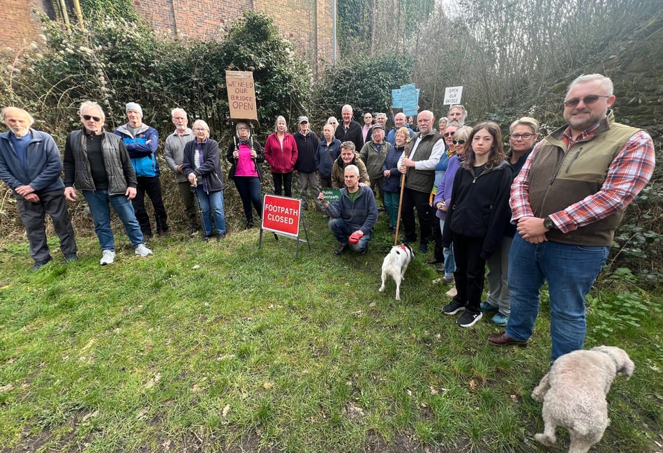 Villagers again in call for re-opening of Wye bridge