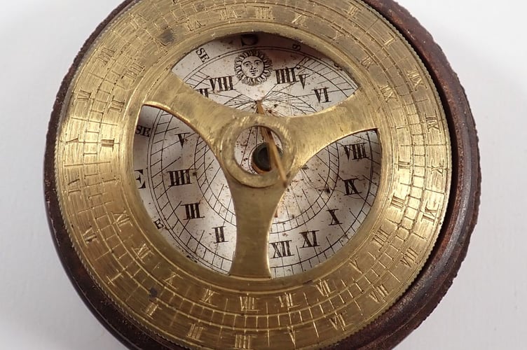 18th Century Pocket Sundial